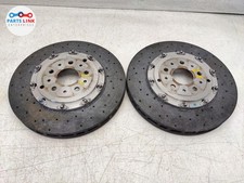 2008-14 FERRARI CALIFORNIA REAR CARBON CERAMIC BRAKE ROTOR RIGHT LEFT SET F149 picture