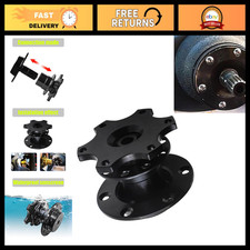 Universal 6 Hole Racing Steering Wheel Adapter, Quick Release Detachable Hub, Bl picture