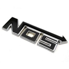 NOS Black Emblem Replacement Badge Ornament Decal 3D Sticker picture