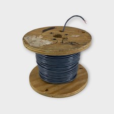 18/2 18 AWG Tinned Duplex 2 Conductor Cable - New Old Stock 275' Spool picture