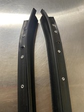 84-87 Buick Regal Grand National NOS 2 pc Outer Door Window Sweeps Felts Kit picture