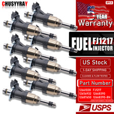 Set(8) Fuel Injectors For 2015-2017 Chevrolet Tahoe 5.3 L V8 #12656005 picture