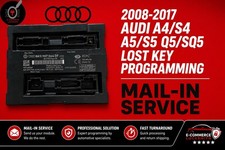 08-17 Audi A4/S4/A5/S5/Q5/SQ5 Lost Key Program By BCM2 Module Mail-In Service picture