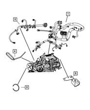 Genuine Mopar Engine Wiring 4801901AB picture