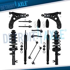 14pc Front Strut Rear Shock Control Arm Tie Rod for 2004-2009 Chevy Aveo 5 Wave  picture