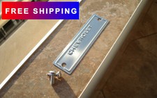 1953 – 1963 CHEVY CHEVROLET DOOR DASH TAG **BLANK** Replica (Not stamped) picture