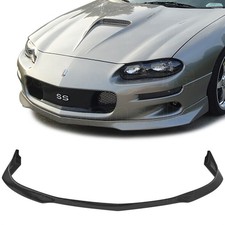 Fits 98-02 Chevy Camaro Base SS Z28 Front Bumper Lip Spoiler, GT Style PU Black picture