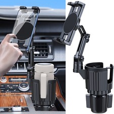 360° Universal Cup Holder Car Mount Cradle for Cell Phone Drink Organizer Holder picture