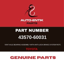 43570-60031 | GENUINE PARTS FOR TOYOTA | FR HUB picture