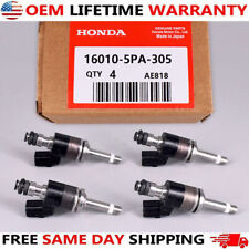 4PCS GENUINE OEM FUEL INJECTORS 16010-5PA-305 FOR ACCORD CR-V CIVIC 1.5L TURBO picture