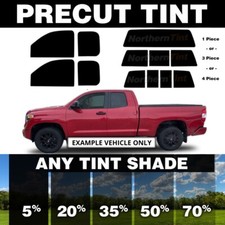 Precut Window Tint for Chevy 1500 Extended Cab 88-98 (All Windows Any Shade) picture