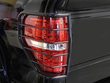Black Horse Tail Light Guards  Black fit 1999-2016 Ford F-550 Super Duty picture