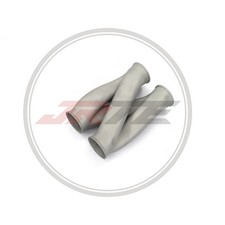 Universal 63mm 3D Printed Stainless Steel Z-Pipe Performance Mid-Pipe picture