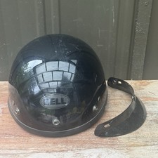 Bell Bandito Half Helmet Black Small With Visor picture