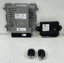 2019 - 2020 HYUNDAI SANTA FE ENGINE & LIFTGATE CONTROL MODULE W/ KEY FOB #102918 picture