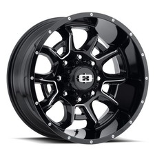 20x10 Vision Off-Road 415 Bomb Gloss Blk Milled Wheel 5x150 (-25mm) picture