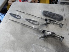1959 1960  IMPALA ANTENNA REAR 1 PAIR NEW WITH GASKETS AND CABLE. picture
