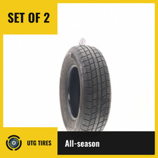 Set of (2) Used ST 205/75R14 Trail Xtreme Radial ST 100/96L - 7/32 picture