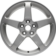 Refurbished Painted Silver Aluminum Wheel 17 x 7 9596888 picture
