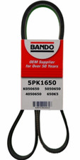 BANDO 5PK1650 K050650 Serpentine Belt-Rib Ace Precision Engineered VRibbed Belt  picture