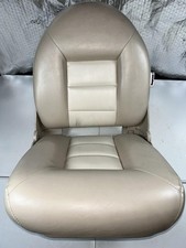 Tempress Navistyle High Back Boat Bucket Seat Beige Tan Vinyl 54919 USA picture