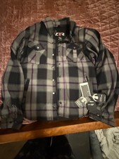 motorcycle riding flannel xxl  picture