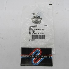 Harley-Davidson Genuine OEM NOS Illuminated Lock Switch Button 71400035 picture