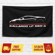 For Lamborghini Gallardo LP 560-4 2008-2012 Enthusiast 3x5 ft Flag Banner Gift picture