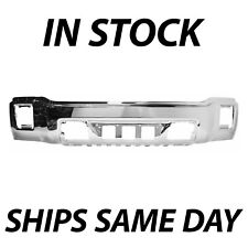 NEW Chrome - Steel Front Bumper Face Bar for 2014-2015 GMC Sierra 1500 14-15 picture