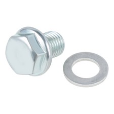 For Honda Engine Crankcase Magnetic Oil Drain Plug Bolt Replaces 92800-12000 picture