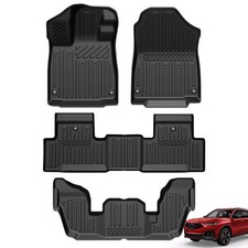 Floor Mats for Acura MDX 2022-2026, TPE All Weather Durable Mats picture
