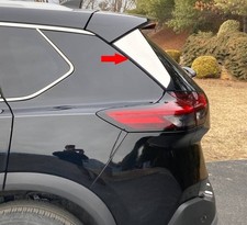 CHROME REAR WINDOW PILLAR TRIM Stainless QAA FOR Nissan Rogue 2021-2026 picture