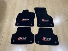 Luxury Floor Car Mats for Audi RS3 2013-2018 8V , Set of 4 , Made to Order picture
