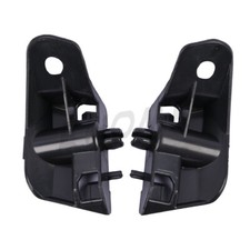 For 2022 2023 Honda Civic Sedan Hatchback Front Grille Spacer Black Left+Right picture