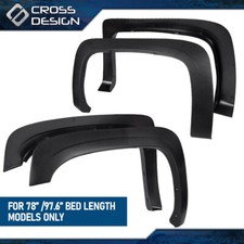 Textured Fender Flares Factory Fits 2007-2013 Chevy Silverado 1500/2500HD/3500HD picture