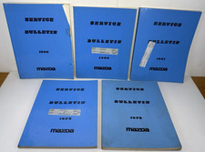 1978-82 Mazda RX7 B2000 GLC 626 Service Bulletin Books - OEM Manuals - RARE - picture