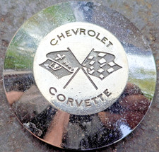 OEM Vintage 1958-1959 C1 Chevy Corvette Steering Wheel Horn Button Cap GM 760805 picture