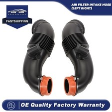 Air Intake Boot Pipe 13717638568 13717638569 LEFT & RIGHT FOR BMW X5 X6 picture