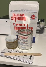 Marine-Tex Epoxy Putty Repair Kit White 14 oz RM306K High Strength picture