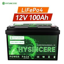 12V Lithium Battery 100Ah Deep Cycle LiFePo4 Rechargeable for Marine RV Solar picture