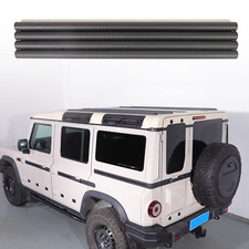 Matte Carbon Roof Rack Cross Bars Luggage Carrier tubes Trim For Ineos Grenadier picture
