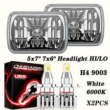2X 5x7'' 7x6'' Headlights Hi/Lo For Chevy Express Cargo Van 1500 2500 3500 Truck picture
