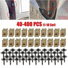 Metal Car Body Fender Screw Bumper U Retainer Nut Clips Gasket Fastener 40-400X picture