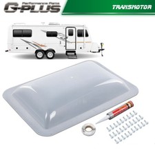 RV Skylight Cover Exterior Semi-Transparent Camper Skylight 17.8