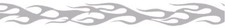 Trimbrite Pinstripe Tape Rebel Gear 1/2 Inch Flame Silver 36 Foot Length R65157 picture