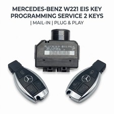 Mercedes-Benz W221 EIS Key Programming Service 2 Keys | Mail-In | Plug & Play picture