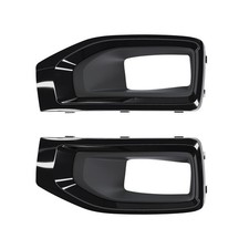 Pair Gloss Black Fog Light Cover Bezel Trim For GMC Yukon / Yukon XL 2015-2020 picture