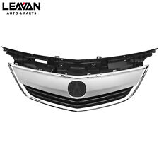 Front Bumper Upper Grille For Acura TL 2012 2013 2014 Chrome Finished W/Moulding picture