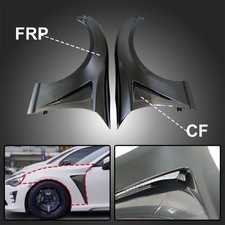 FRP+Carbon Fiber Front Side Fenders Pair For 2013-2020 FT86 GT86 FRS BRZ ZN6 ZC6 picture