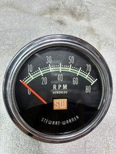 8k STEWART WARNER TACHOMETER Greenline Tach picture